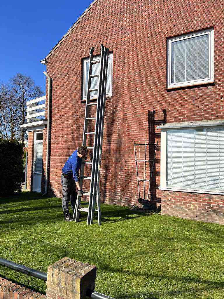 Kampen schoorsteenveger huis ladder